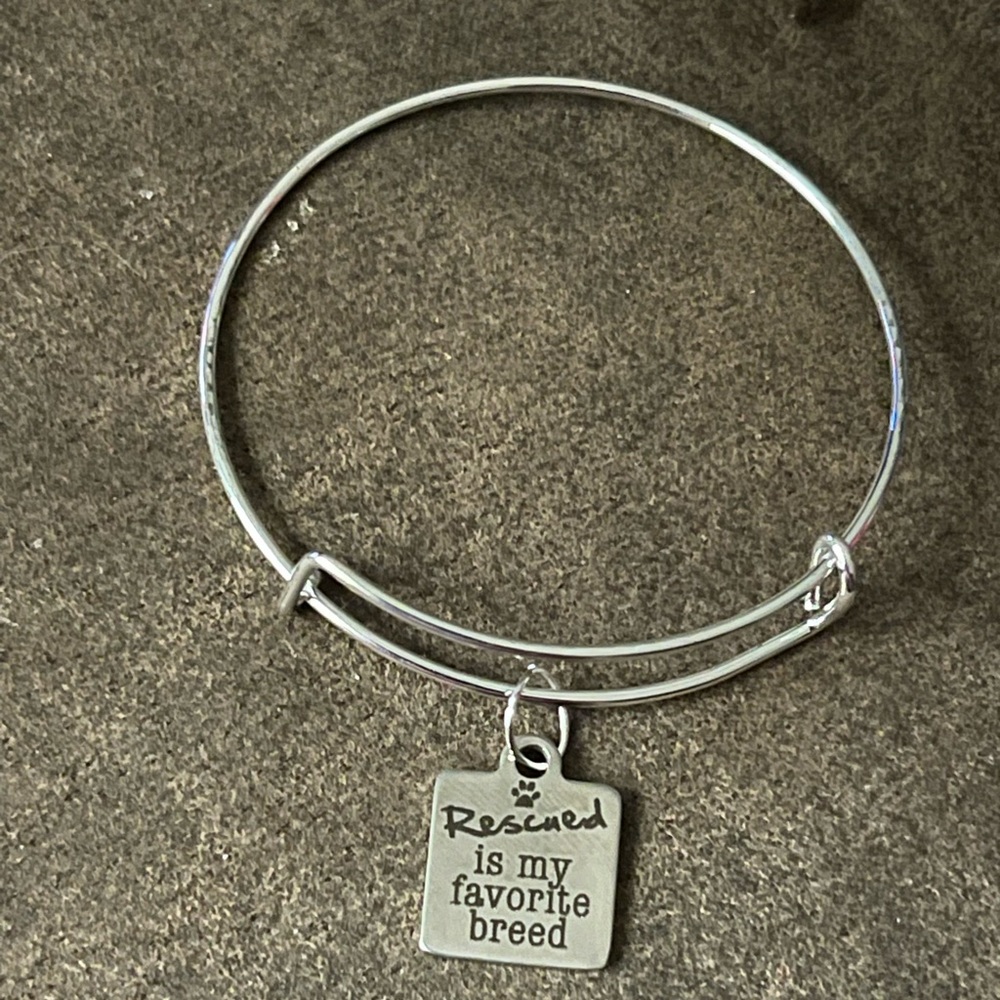 Rescued is my favorite breed bracelet